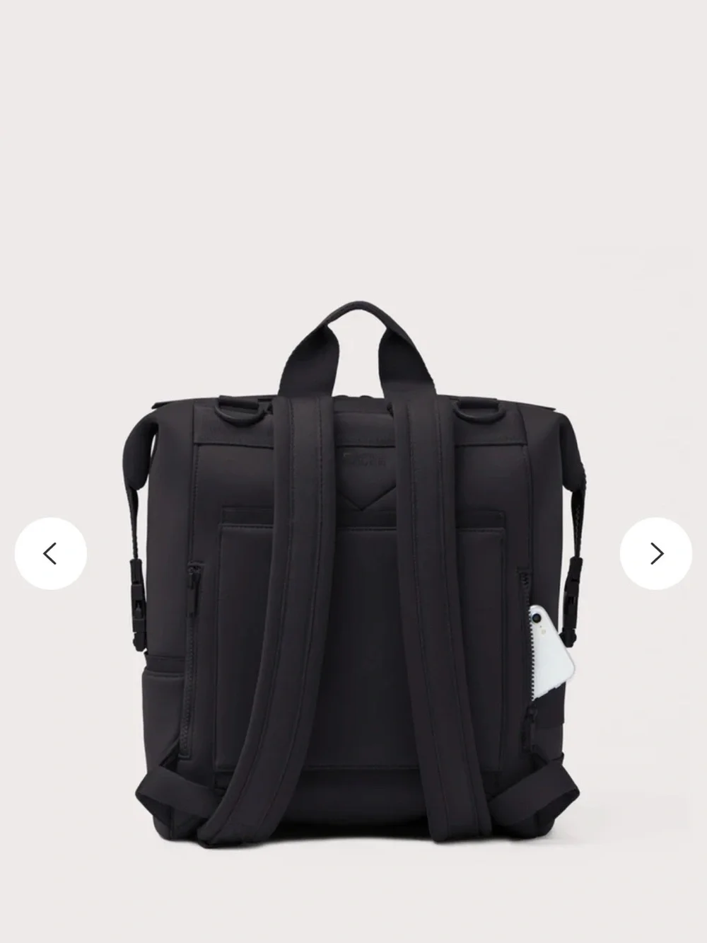 Dagne Dover Indi Diaper Bag - Large (Onyx Black)
